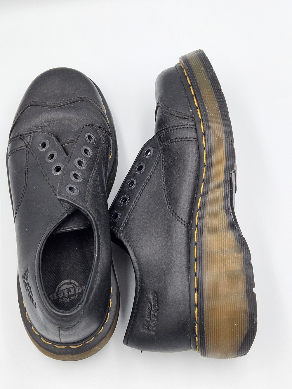 Dr. Martens 10960 Black Leather Oxford Shoes Women’s Size 9 - Picture 12 of 14